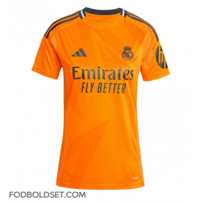 Real Madrid Kylian Mbappe #9 Udebanetrøje Dame 2024-25 Kortærmet Real Madrid Kylian Mbappe #9 Udebanetrøje Dame 2024-25 Kortærmet